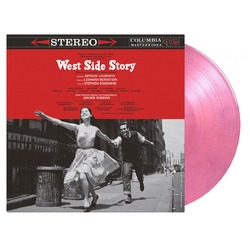 Original Broadway Cast West Side Story Limited #d MOV PINK PURPLE MARBLE vinyl 2 LP