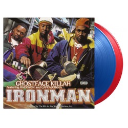Ghostface Killah Ironman 25th anny ltd #d MOV 180gm BLUE / RED vinyl 2 LP