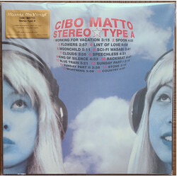 Cibo Matto Stereo Type A Limited #d MOV 180gm TURQUOISE vinyl 2 LP