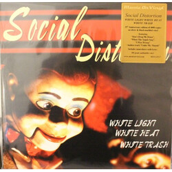 Social Distortion White Light White Heat White Trash ltd SILVER BLACK MARBLE vinyl LP