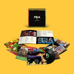 Fela Kuti Box Set 5 vinyl 7 LP BOXSET
