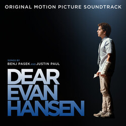 Dear Evan Hansen soundtrack Translucent Blue Vinyl 2 LP