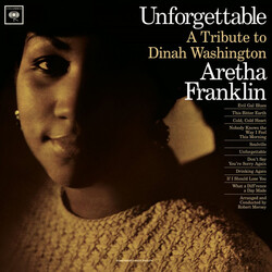 Aretha Franklin Unforgettable A Tribute To Dinah Washington MOV ltd CRYSTAL CLEAR vinyl LP