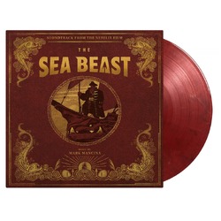 Mark Mancina The Sea Beast s/t MOV ltd #d 180gm RED/WHITE/BLACK MARBLED VINYL LP