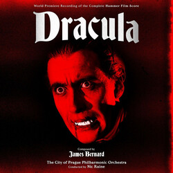 James Bernard Dracula / The Curse Of Frankenstein TRANSPARENT RED vinyl 2 LP
