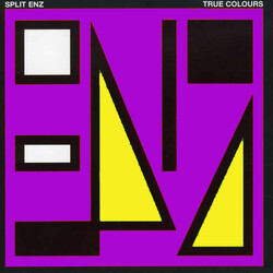 Split Enz True Colours YELLOW VINYL LP