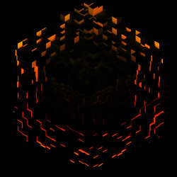 C418 Minecraft Volume Beta FIRE SPLATTER VINYL 2 LP