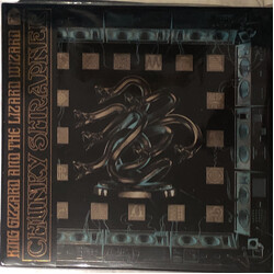 King Gizzard & Lizard Wizard Chunky Shrapnel GOLD BLACK SPLATTER vinyl 2 LP