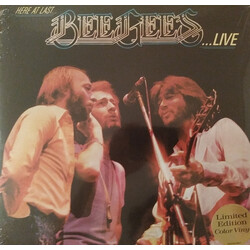 Bee Gees Here At Last Bee Gees Live limited TANGERINE vinyl 2 LP