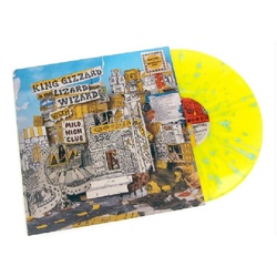 King Gizzard & Lizard Wizard Sketches Of Brunswick East YELLOW BLUE SPLATTER vinyl LP