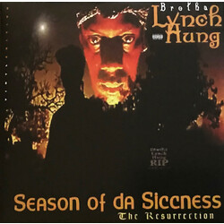 Brotha Lynch Hung ‎Season Of Da Siccness Resurrection RED YELLOW vinyl 2 LP