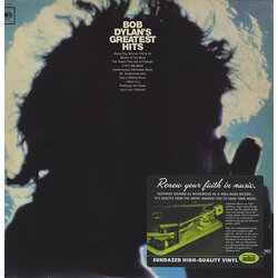 Bob Dylan Greatest Hits US Sundazed remastered MONO 180gm vinyl LP