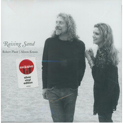 Robert Plant / Alison Krauss Raising Sand limited SILVER vinyl 2 LP gatefold