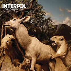 Interpol Our Love To Admire reissue BLUE vinyl 2 LP gatefold