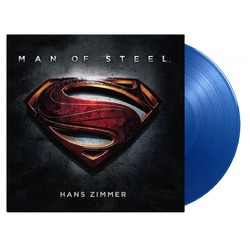 Hans Zimmer Man Of Steel s/t MOV ltd #d 180gmTRANSLUCENT BLUE vinyl 2 LP