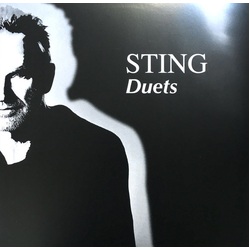 Sting Duets vinyl 2 LP gatefold with SIGNED art card