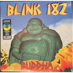 Blink 182 Buddha limited tri-colour YELLOW / GREEN / BLUE vinyl LP