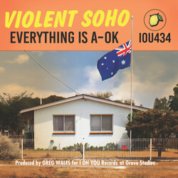 Violent Soho Everything Is A-OK SPLATTER vinyl LP