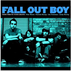 Fall Out Boy Take This To Your Grave Limited 25th Anniversary Silver vinyl LP