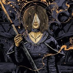 Shunsuke Kida Demon's Souls soundtrack BLUE & BLACK SWIRL vinyl 2 LP g/f