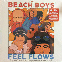The Beach Boys Feel Flows Sunflower & Surf's Up Sessions 1969-1971 vinyl 4 LP box set
