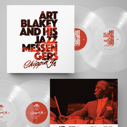Art Blakey & Jazz Messengers Chippin' In limited CLEAR vinyl 2 LP +OBI