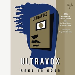 Ultravox Rage In Eden 40th anniversary BLACK VINYL 2 LP 1/2 SPEED MASTERED