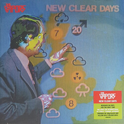 Vapors New Clear Days 180gm BLACK / YELLOW SPLIT vinyl LP