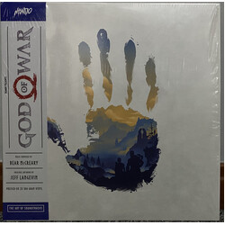 Bear McCreary God Of War Soundtrack TRANSLUCENT GOLD BLUE vinyl 2 LP
