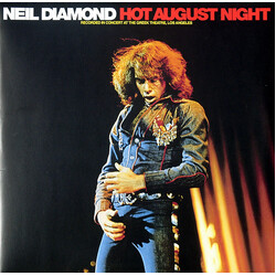 Neil Diamond Hot August Night Limited CLEAR vinyl 2 LP