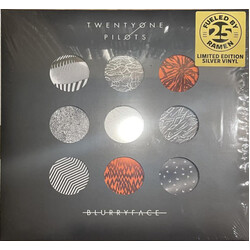 Twenty One Pilots Blurryface anniversary SILVER vinyl 2 LP g/f sleeve
