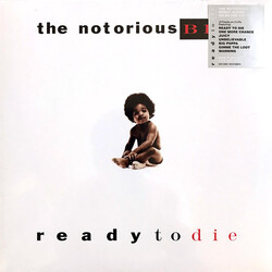 Notorious B.I.G. Ready To Die SILVER vinyl 2 LP
