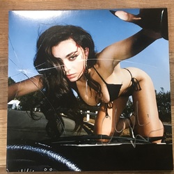 Charli XCX Crash RED/BLACK VINYL LP SIGNED new not sealed                       