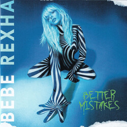 Bebe Rexha Better Mistakes Limited BLACK WHITE SWIRL vinyl LP