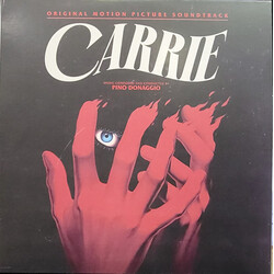 Carrie soundtrack Pino Donaggio Waxwork Records Subscriber RED/ORANGE SPLATTER vinyl 2 LP