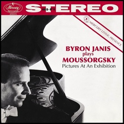 Byron Janis plays Mussorgsky Pictures At An Exhibition vinyl LP 1/2 speed mastered