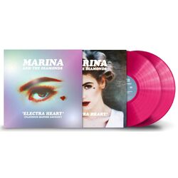 Marina & The Diamonds Electra Heart Platinum Blonde Edition MAGENTA vinyl 2 LP