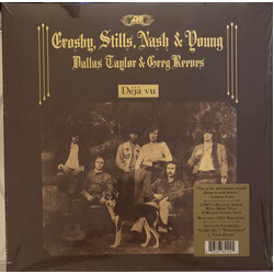Crosby Stills Nash & Young Deja Vu 2021 remastered vinyl LP SPLIT SEAM