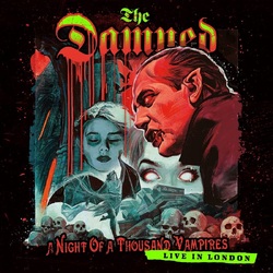 The Damned Night Of A Thousand Vampires limited TRANSPARENT RED Vinyl 2 LP