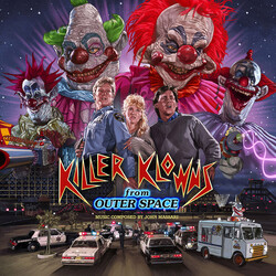 John Massari Killer Klowns From Outer Space LITA exclusive VIOLET / BLUE Vinyl 2 LP