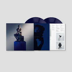 Robbie Williams XXV TRANSPARENT BLUE Vinyl 2 LP