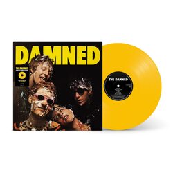 The Damned Damned Damned Damned 45th anniversary YELLOW vinyl LP UK NAD 2022