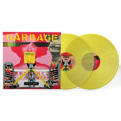 Garbage Anthology TRANSPARENT YELLOW vinyl 2 LP