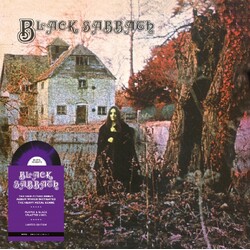 Black Sabbath Black Sabbath BLACK & PURPLE SPLATTER vinyl LP 2022 issue