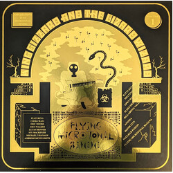 King Gizzard And The Lizard Wizard Flying Microtonal Banana Volume 1 5 Year Golden Rattlesnake GOLD VINYL LP