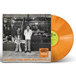 Ian Dury New Boots And Panties limited AMBER vinyl LP