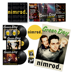 Green Day Nimrod 25th anniversary super deluxe ltd #d BLACK vinyl 5 LP Box Set