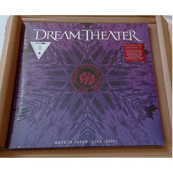 Dream Theater Made In Japan Live 2006 RED Vinyl 2 LP / CD gatefold sleeve