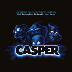 James Horner Casper soundtrack CLEAR VINYL 2 LP