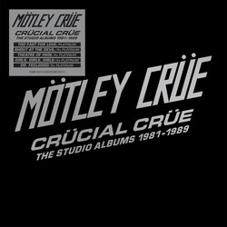 Motley Crue Crucial Crue - The Studio Albums 1981-1989 limited 5 CD Box Set